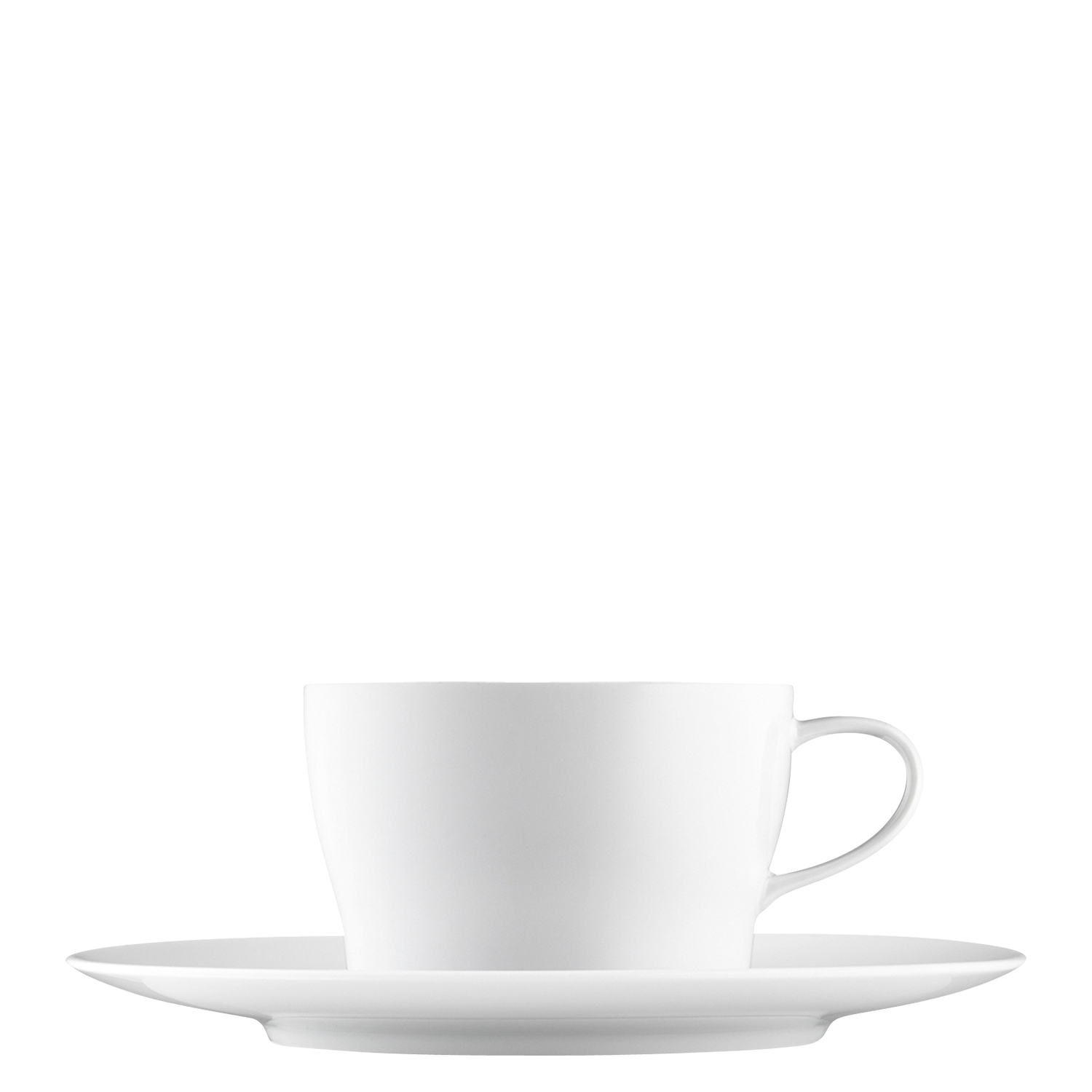 Tea-/Cappuccino cup, saucer